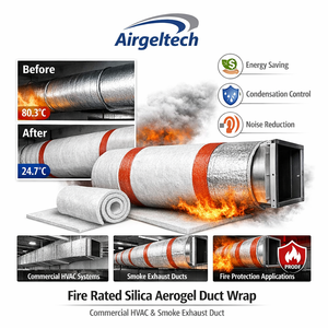 <span class=keywords><strong>Couverture</strong></span> isolante pour toiture en aérogel de silice ignifuge, haute valeur R, écologique, 15 mm, pour applications industrielles, commerciales et CVC (gaz de refoulement) - Product Image 5