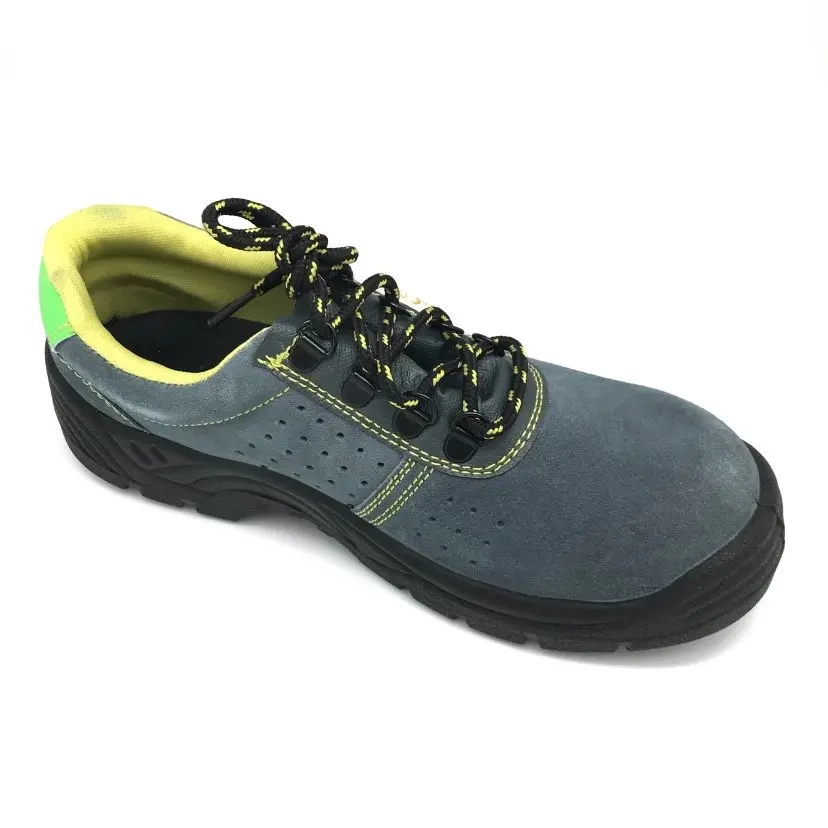 Hot Sale Comfortable Breathable Leather Industrial safety shoes man work