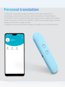 En temps réel 97 langues Google AI traducteur stylo Portable poche voyage appareil d'affaires en ligne hors ligne utilisation IPS WiFi - Product Image 5