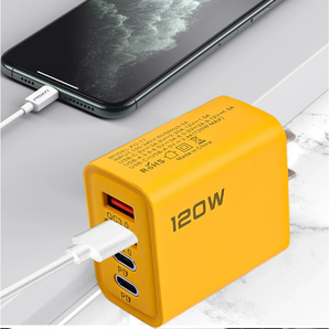 120W 4 Ports Wall Charger QC3.0 USB a <strong>Type</strong> <strong>C</strong> Chargers Dual PD Wall <strong>Adapter</strong> EU/US/UK <strong>Plug</strong> for IPhone Samsung - Product Image 6