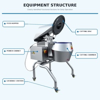 Aardappelchips snijmachine, golvende snijschijf, 1,2-5 mm, voor aardappelverwerkingsfabriek, verse groenteproductielijn