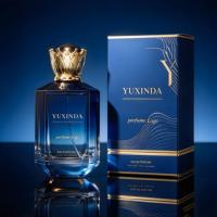 Botol Parfum Produk Baru Hijau Custom 100Ml Persegi Alas Tebal 50Ml Botol Parfum dengan Kemasan dan Tutup