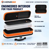 Étui de protection imperméable pour boucleur à cheveux en EVA, fermeture éclair, portable, pour voyage, 2-3 compartiments - OEM/ODM personnalisé