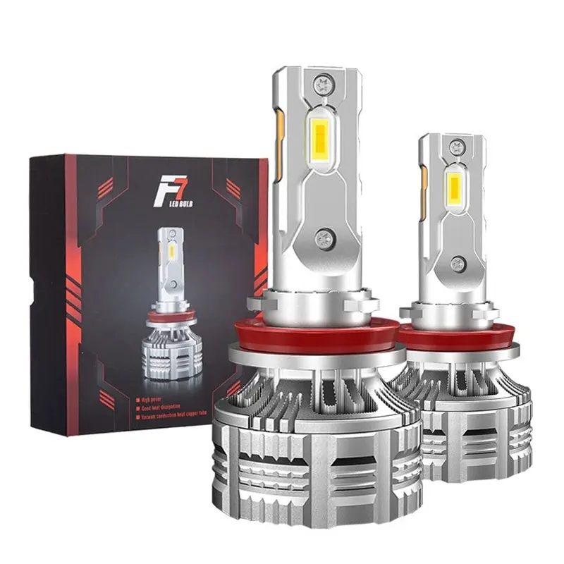 F7 미니 LED 자동차 조명 높은 루멘 자동 헤드 라이트 전구 9-36V Canbus Csp LED 자동차 램프 24000lm H1 H3 H7 H11 H8 LED 헤드 라이트 전구