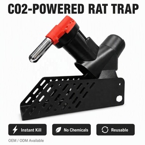 Nuevas trampas para ratas, ratones y cucarachas, atrapa ratas grande con gas CO2, estación <span class=keywords><strong>de</strong></span> trampa para ratas y ratones, para uso comercial en interiores y tuberías <span class=keywords><strong>de</strong></span> drenaje. - Product Image 6