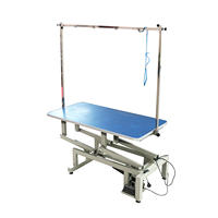 Table de toilettage pliable en bois LT-1407/1407H, écologique, rechargeable, à manivelle électrique, pour petits animaux, usage professionnel