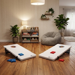 Hs Plastic Toss Game with <strong>Bean</strong> <strong>Bags</strong> <strong>Corn</strong> <strong>Hole</strong> for Outdoor Play Games Board with <strong>Beans</strong> <strong>Bags</strong> for Camping and Outdoor - Product Image 1