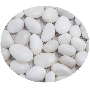 Fournisseur d'usine Galets blancs polis de haute qualité pour les projets de jardinage extérieur, de chemins et d'aménagement paysager pour les aquariums - Product Image 4