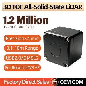 โมดูล IToF 1.2MP Solid-State 3D LiDAR Point Cloud พร้อม IMU ระยะ 10 เมตร USB3.0/GMSL สำหรับการรับรู้ภาพของหุ่นยนต์ - Product Image 2