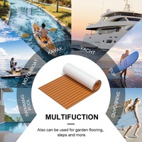 Matériaux de terrasse personnalisés en mousse EVA, imitation teck, tapis de sol pour bateau, tapis EVA imperméable, revêtement de terrasse pour extérieur