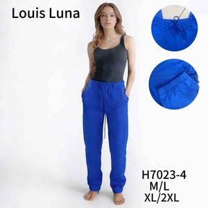 Pantaloni Jogger Casual da Donna HDJ M/L XL/2XL Blu, Comodi con Coulisse in Vita, Vestibilità Ampia, per il Tempo Libero - Product Image 3