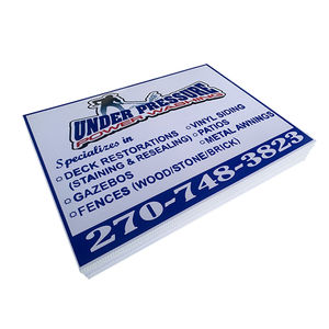 Letreros personalizados <span class=keywords><strong>de</strong></span> 30 pulgadas <span class=keywords><strong>de</strong></span> pvc, impresión por sublimación <span class=keywords><strong>en</strong></span> blanco para patio, cartel <span class=keywords><strong>de</strong></span> felicitación al aire libre con Estaca <span class=keywords><strong>de</strong></span> metal <span class=keywords><strong>en</strong></span> H - Product Image 1