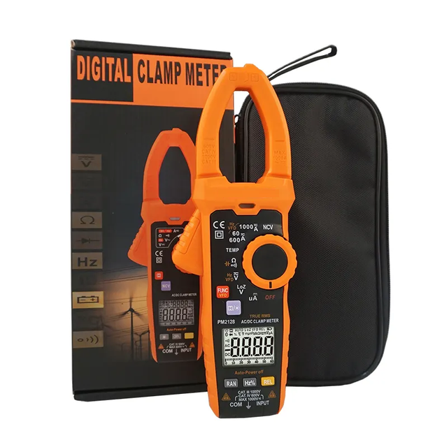 Tong Multimeter 1000V 1000A AC DC True RMS Digital Display Overload Protection Data Hold Clamp Meter