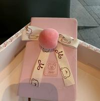 Cuaderno de Frutas de Dibujos Animados Adorable para Estudiantes, Diario Espiral de PU con Temática de Fresa y Melocotón para Chicas