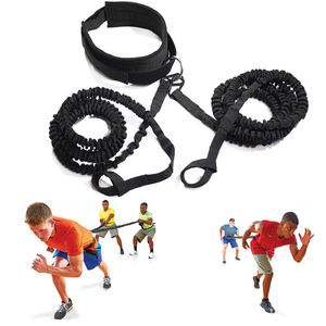 Bandes de résistance d'entraînement en tissu pour exercices de bungee, assistance à la cheville, saut, sprint, vitesse, suspension, entraînement - Product Image 1