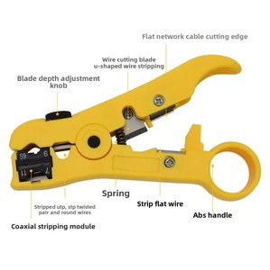 Stripper cabo coaxial para UTP/FTP/STP cabos de rede RG59/RG6/RG7/RG11 - Product Image 5
