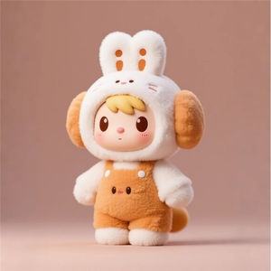 กล่องสุ่มของเล่นไวนิล PVC แบบกำหนดเอง OEM ตุ๊กตาขนนุ่มน่ารัก ของเล่นน่ารัก ตุ๊กตาลึกลับ พวงกุญแจตุ๊กตาติดกระเป๋า ฟิกเกอร์แอคชั่น - Product Image 1
