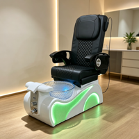 Mobilier de salon de manucure, équipement de massage des pieds électrique inclinable, spa pour les pieds, chaise de pédicure beauté