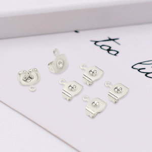 Gold Plated <b>Butterfly</b> <b>Earring</b> <b>Backs</b> Stud Findings <b>For</b> Jewelry Making 18K 14K Real Gold Metal Components - Product Image 3