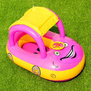 Flotteur de piscine pour bébé de protection solaire d'usine flotteur de piscine pour bébé <span class=keywords><strong>avec</strong></span> décoration de <span class=keywords><strong>plage</strong></span> d'auvent - Product Image 2