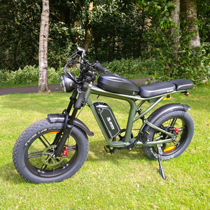 Bicicleta Eléctrica de Montaña 48V 37Ah con Doble Batería 250W, Neumáticos Gruesos de 20 Pulgadas, Suspensión Completa, Frenos Hidráulicos, E-MTB, Stock en la UE y Reino Unido, para Adultos, Todoterreno - Product Image 4