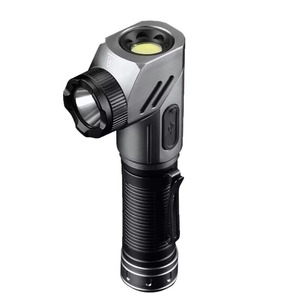F303 Flashlight 90 Degree Rotating Rechargeable Dual <b>Light</b> Source Aluminum Alloy Magnetic Outdoor <b>LED</b> Flashlight - Product Image 1