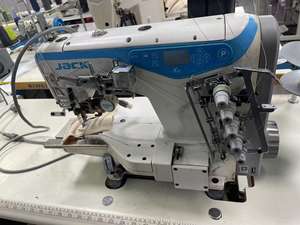 Machine à coudre Jack d'<span class=keywords><strong>occasion</strong></span> A4E, coupe-fil automatique informatisé, point noué à aiguille simple, vente chaude pour tous les grossistes du monde entier, récemment - Product Image 4