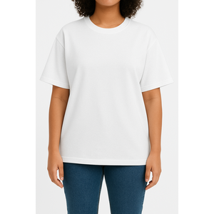 Fornitore B2B di T-shirt oversize personalizzate in cotone - morbide e durevoli per donne. - Product Image 1