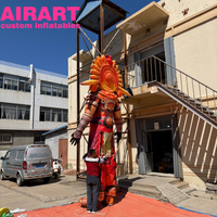 Figurines décoratives gonflables d'Halloween, nouveau modèle de crâne gonflable pour décorations de festival