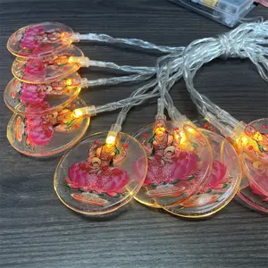 2023 nuovo prezzo basso Stock Deepavali luci Diwali decorazione Diya String Fairy Lamp New India Happy Diwali Led Diwali Light