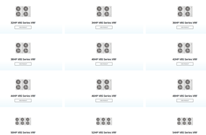 Tự động làm lạnh-sưởi ấm chuyển đổi 10HP 28KW đơn vị ngoài trời R410A trung tâm DC biến tần HVAC hệ thống VRF/vrv điều hòa không khí - Product Image 4