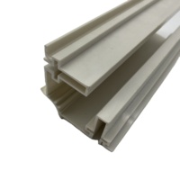 Formes de conception Profilé en polycarbonate PVC/ABS/PC extrudé personnalisé Profilés en plastique extrudé
