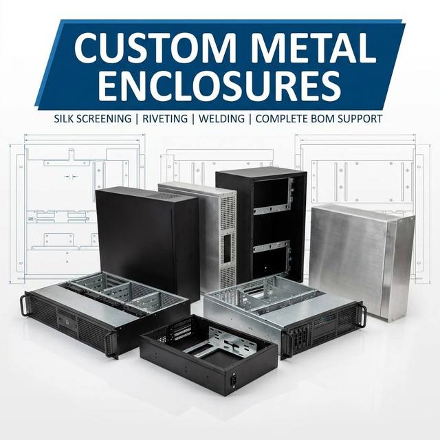 Modular Scalable Server Rack Enclosure for Edge Computing Center Sheet Metal Parts