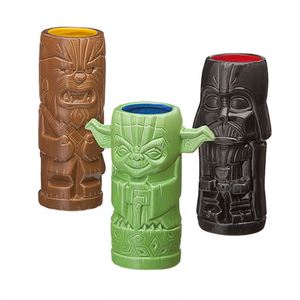 Mug Tiki en céramique de grès, sculpté à la main, coloré, moderne, mignon, motif dessin animé, personnalisé, de qualité alimentaire, pour la vente en gros et les fêtes - Product Image 1