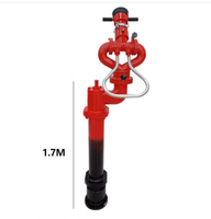 Canon à eau anti-incendie avec poignée, canon de lutte contre l'incendie, moniteur à jet d'eau DC