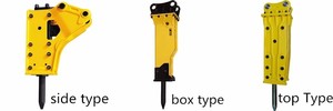 Marteau hydraulique de qualité supérieure pour mini-excavatrice, idéal pour le clouage de poteaux agricoles - Product Image 6