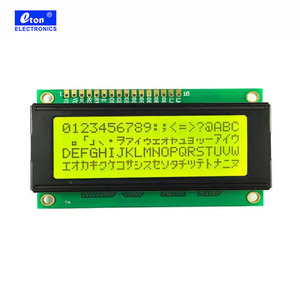 ET-C2004ABW Chất lượng cao Đồng hồ tốc độ xe máy kỹ thuật số STN 2004 nhân vật LCD module màu xám/vàng màu xanh lá cây/Màu xanh với bộ chuyển đổi - Product Image 3