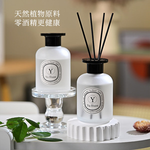 Yuhuan Reed <b>Diffuser</b> 100ml Glass Cylinder Deodorizer For Bathroom Home Aromatherapy - Product Image 5