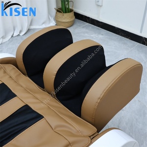 Table de massage multifonctionnelle automatique KISEN pour le lavage des cheveux, lit de spa électrique pour la tête, chaise de shampoing pour salon de coiffure - Product Image 4