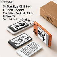 Liseur électronique XTEINK X3 Mini avec écran E-Ink de 3,7 pouces, ultra léger (58 g), lecteur de livres électroniques magnétique de poche pour téléphone portable, fixation au dos