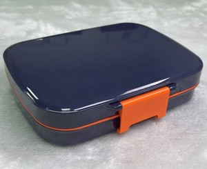 Loncheras Bento de Acero Inoxidable para Niños al por Mayor, 3 <span class=keywords><strong>Compartimentos</strong></span>, Portátiles con Bolsa, Aptas para Calentar, Libres de BPA, a Prueba de Fugas, para la Escuela - Product Image 1