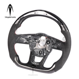 Volante <span class=keywords><strong>Interior</strong></span> de Fibra de Carbono y Alcántara para <span class=keywords><strong>AUDI</strong></span> A5 B8 A7 Q3 S8 A3 <span class=keywords><strong>8P</strong></span> R8 Tt S3 A6 C7 <span class=keywords><strong>Rs3</strong></span> A4 B8, Fibra de Carbono Real con LED - Product Image 3