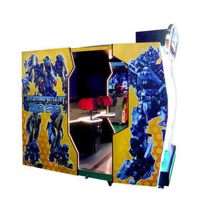 Double gun <b>arcade</b> <b>game</b> <b>machine</b> Transformers shooting simulator Indoor amusement shooting <b>game</b> Coin-op double gun <b>game</b> - Product Image 4