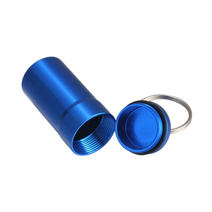 Llavero con Caja para Pastillas de 52x22 mm, Metálico, Impermeable, para Farmacia - Product Image 2