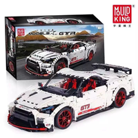 Moule Roi 13172 3358PCS Voiture Série Blanc Dieu de la Guerre Voiture de Sport Bloc de Construction Modèle Technique Éducatif Jouet Festival Cadeau