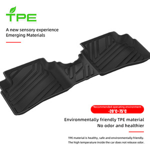 Alfombrilla de Coche 3D TPE de Alta Calidad, Juego Completo, Impermeable, Antideslizante, Antipolvo, para <span class=keywords><strong>Kia</strong></span> Sonata5 2017-2023 Fuel - Product Image 4