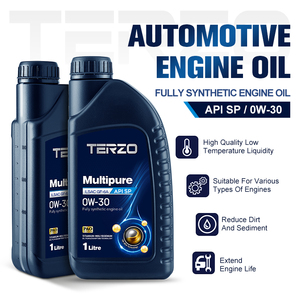 TERZO MULTIPURE 0W30 Lubrifiant moteur automobile PAO Entièrement synthétique API SP ILSAC GF 6A pour voitures turbocompressées - Product Image 1
