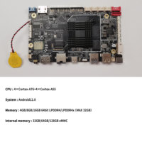 2K 4K 8k橙色Pi开发板Rk3588 Rk3588S Rk3399专业核心安卓控制器板定制无线蓝牙驱动板
