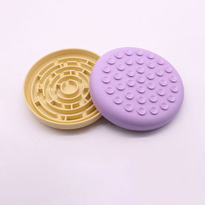 Bol de nourriture lente pour chien en silicone, tapis de léchage, plateau de léchage, bol agitateur, jouet de puzzle pour chat et chien, pour dissimuler et distribuer la nourriture en abondance - Product Image 6