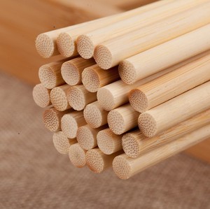 Petite brochette de bambou emballée Dia.5.0mm couleur bambou naturel outil de barbecue à faible coût-bâton de bambou - Product Image 5